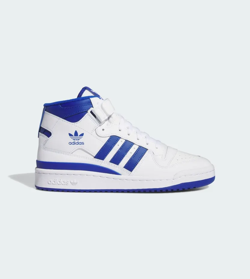 adidas Forum Mid Cloud White / Royal Blue / Cloud White (IG3755)