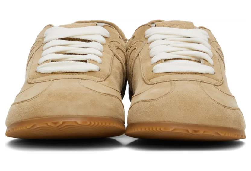 Loewe Beige Suede Ballet Runner Sneakers (L814282X39) (2)