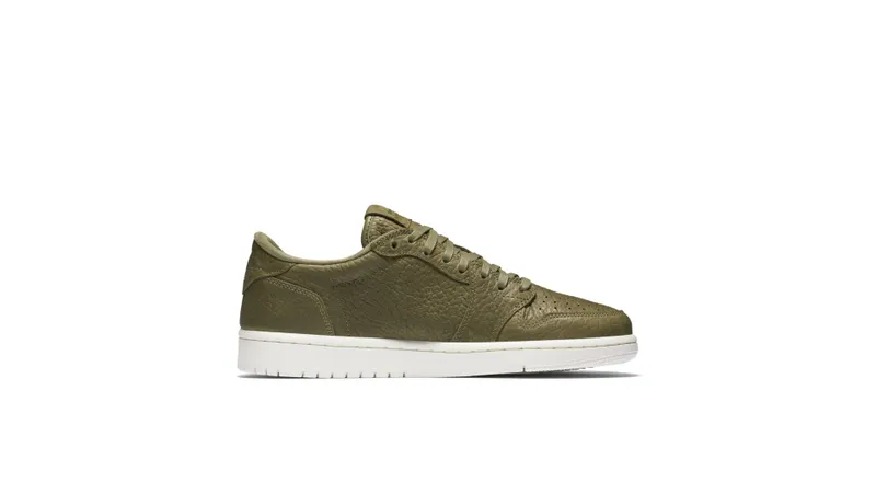 Jordan 1 Retro Low Swooshless Olive Olive/Olive-Sail (848775-205)