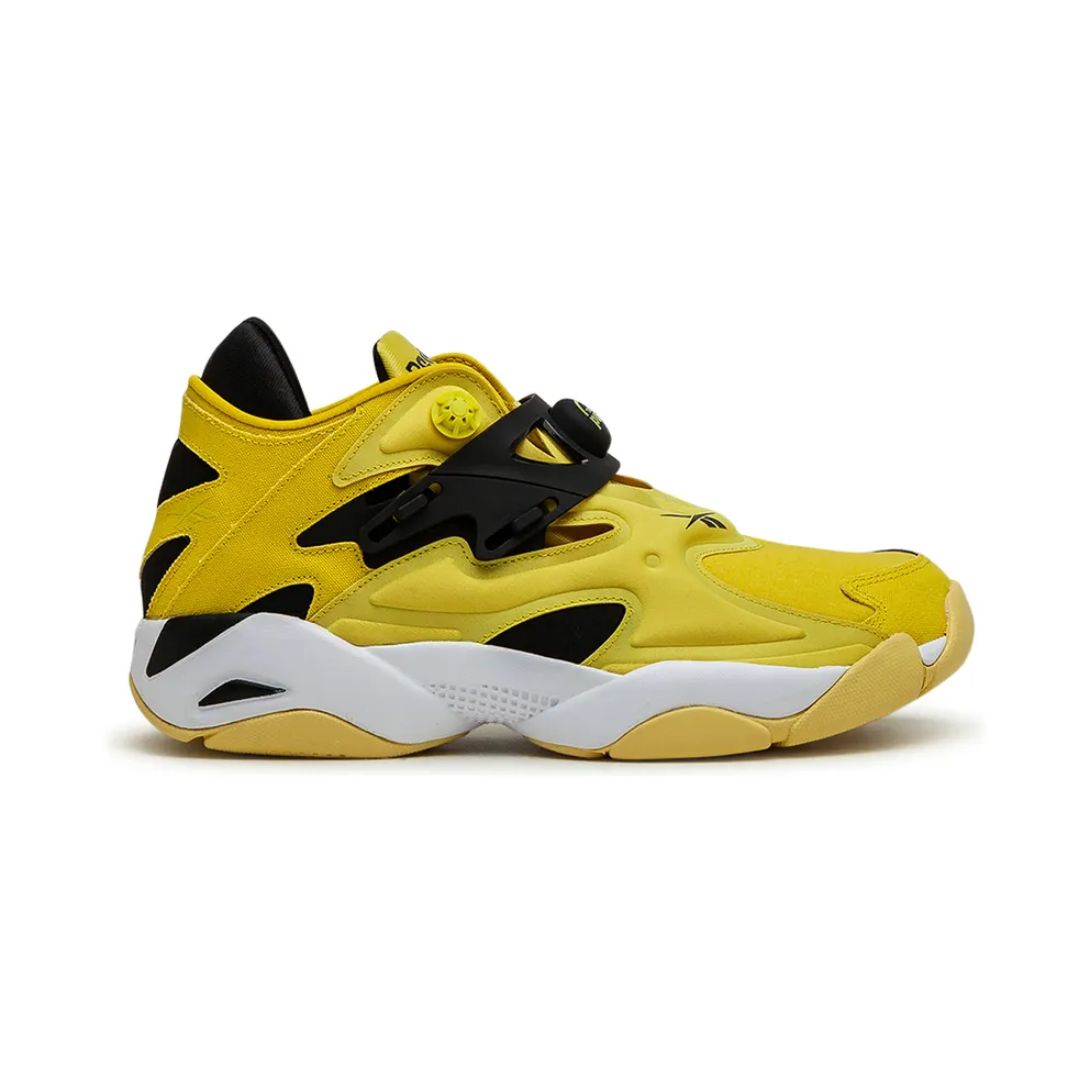 Reebok Pump Court Shoes Utility Yellow / Black / White