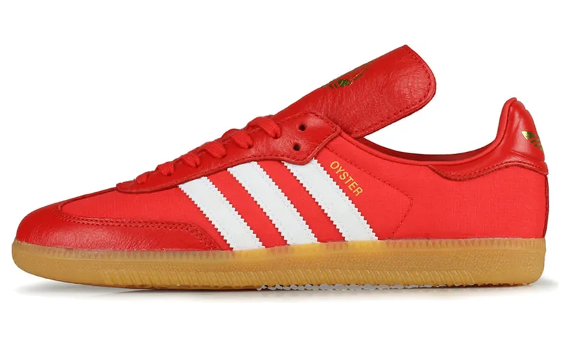 Adidas Oyster Holdings x Samba OG Red Red/White/Gold Metallic (G26700)