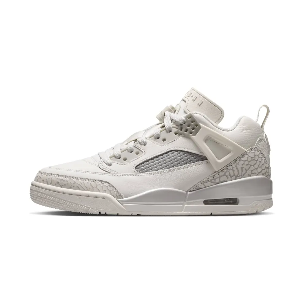 Jordan Spiz’ike Low – “Swan / Wolf Grey / Metallic Silver” (IR1836-101)