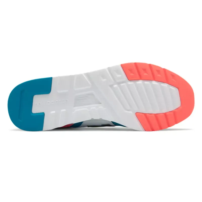 New Balance 997 White Aqua White/Aqua (CM997HCS)