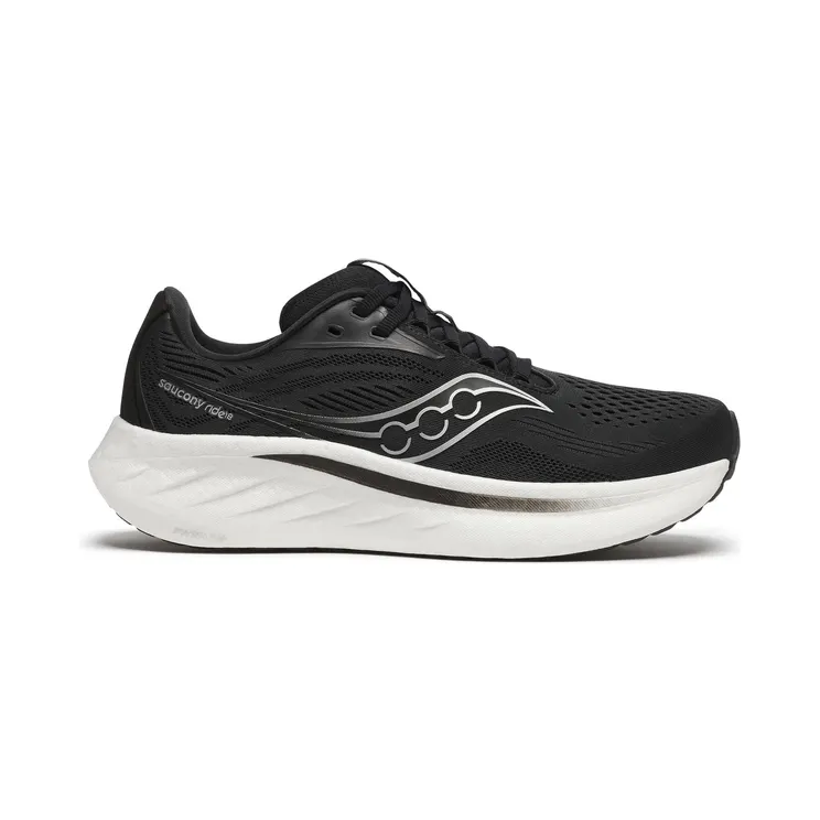 SAUCONY Ride 18 “Black / White” (S11000-100)