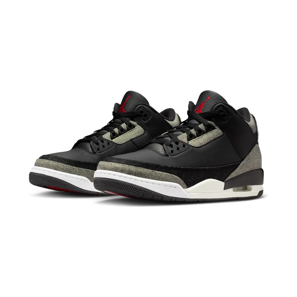 Air Jordan 3 “Levi’s – Black Denim” (IR0914-400)