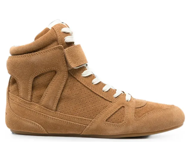 Isabel Marant Perforated Touch-strap “Brown” (D1E02N BK0096HA 50CO)