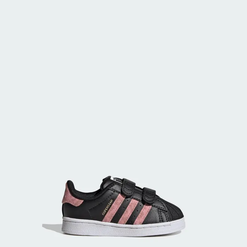 adidas Superstar Comfort Closure Kids Core Black / Core Black / Gold Metallic (ID7265)