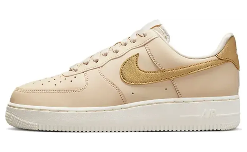 Nike Air Force 1 Low ’07 Sanddrift Metallic Gold (DQ7569-102)