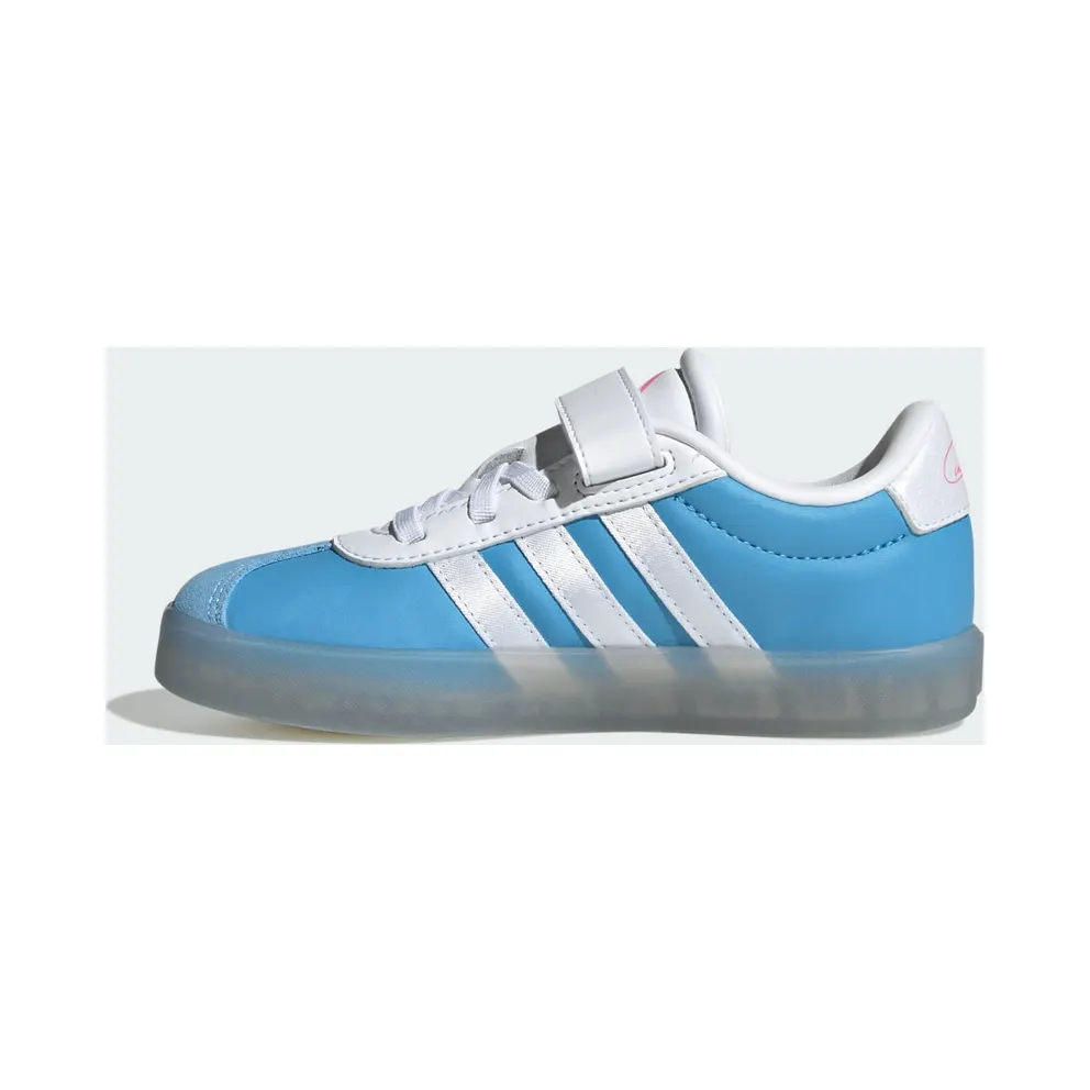 Adidas VL Court 3.0 Kids Semi Blue Burst / Cloud White / Lucid Pink (JR4901)