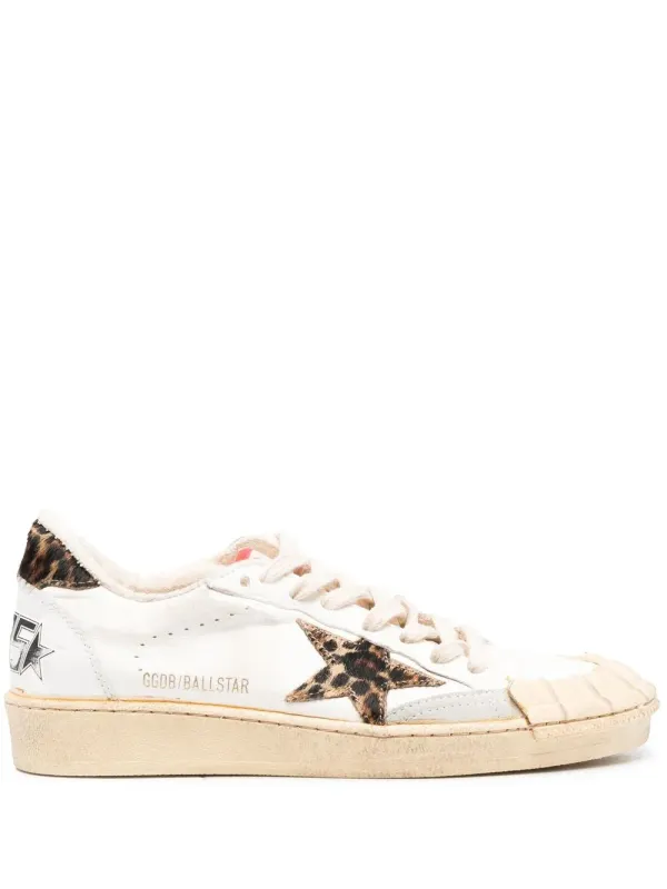 Golden Goose Ball Star low-top sneakers – White (GWF00351F004003)