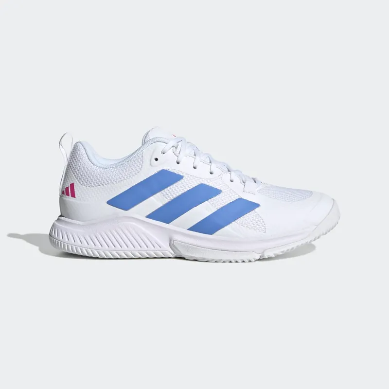 adidas Court Team Bounce 2.0 Cloud White / Blue Fusion / Lucid Fuchsia (HR1234)