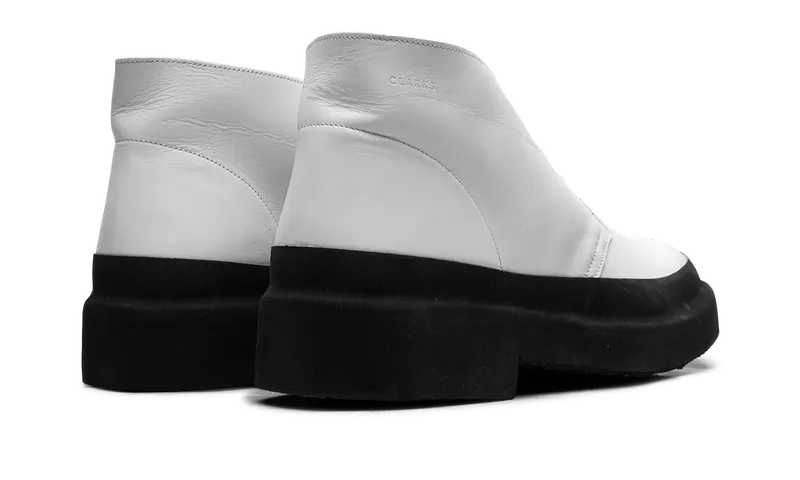 Clarks Originals Desert Galosh “White Leather” (26156082)