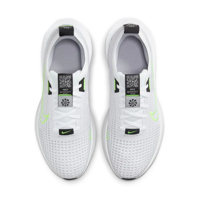 Nike Interact Run White Wolf Grey Black Volt (FD2291-100)