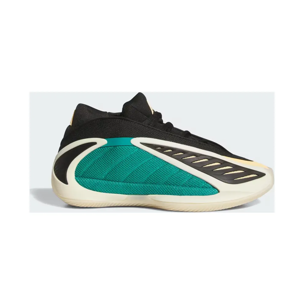 adidas Anthony Edwards 2 J “Equipment Green / Core Black / Warm Vanilla” (JQ2053)