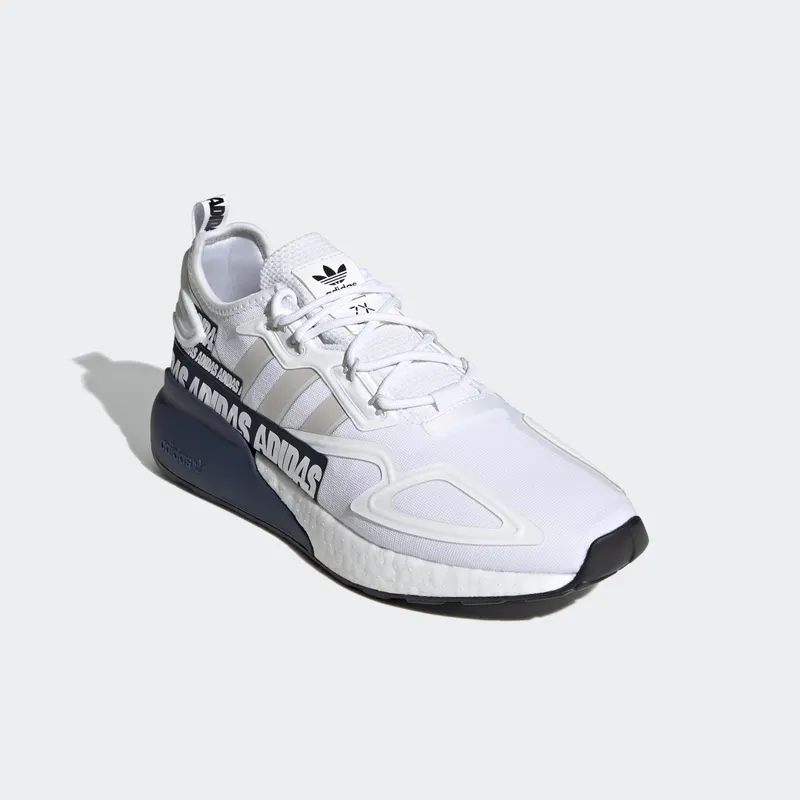 adidas ZX 2K Boost Cloud White / Grey One / Collegiate Navy (FX7036)