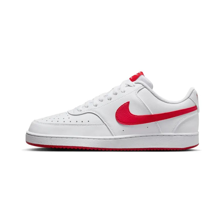 Nike Court Vision Low Next Nature “White / University Red” (HF1744-101)