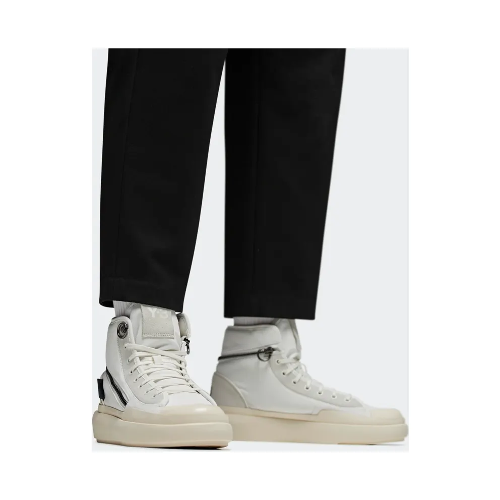 Adidas Y-3 Ajatu Court High Core White / Orbit Grey / Cream White (GW8619)