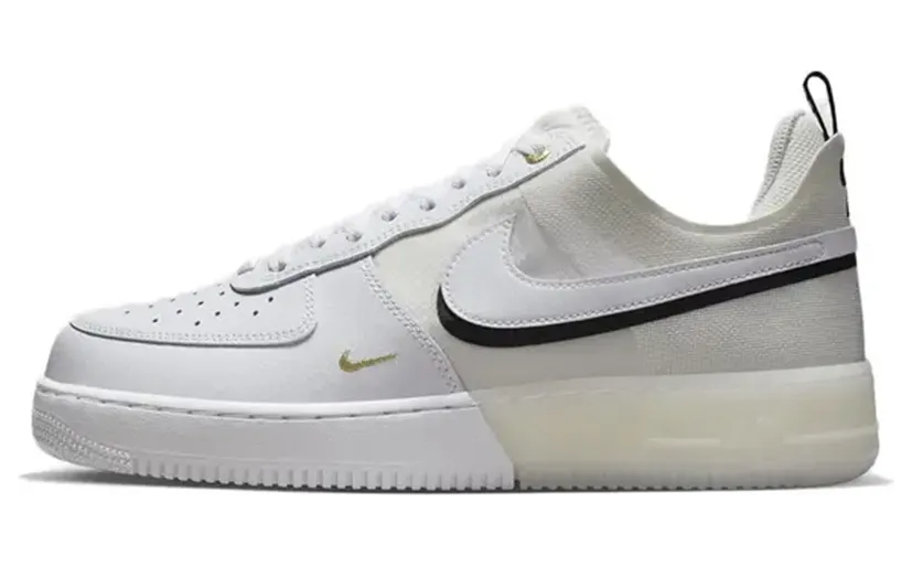 Nike Air Force 1 React Low White Sail Black Brand New (DQ7669-100)