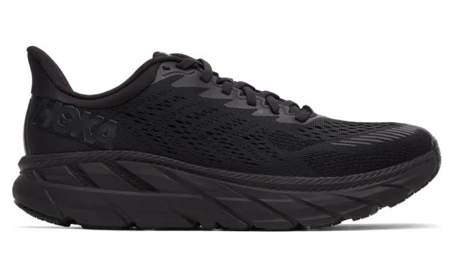 Hoka One One Black Clifton 7 Sneakers (1110508 BBLC)