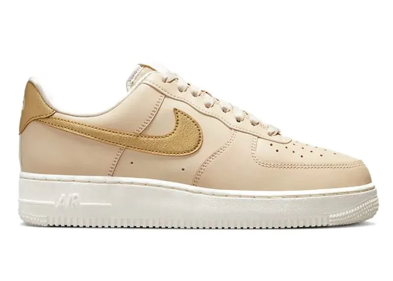 Nike Air Force 1 Low ’07 Sanddrift Metallic Gold (DQ7569-102)