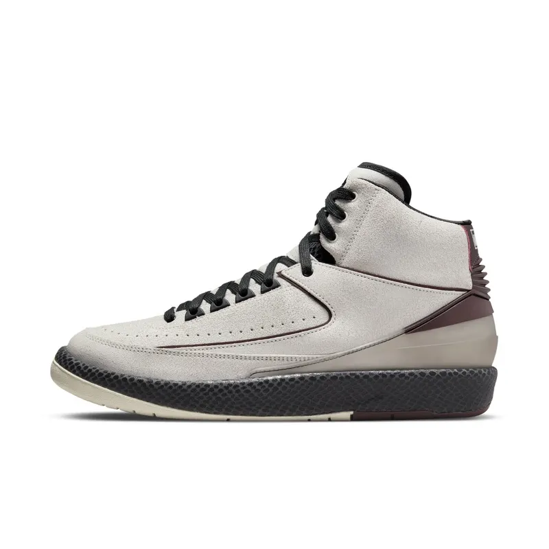 Air Jordan 2 x A Ma Maniere Sail Burgundy (DO7216-100)