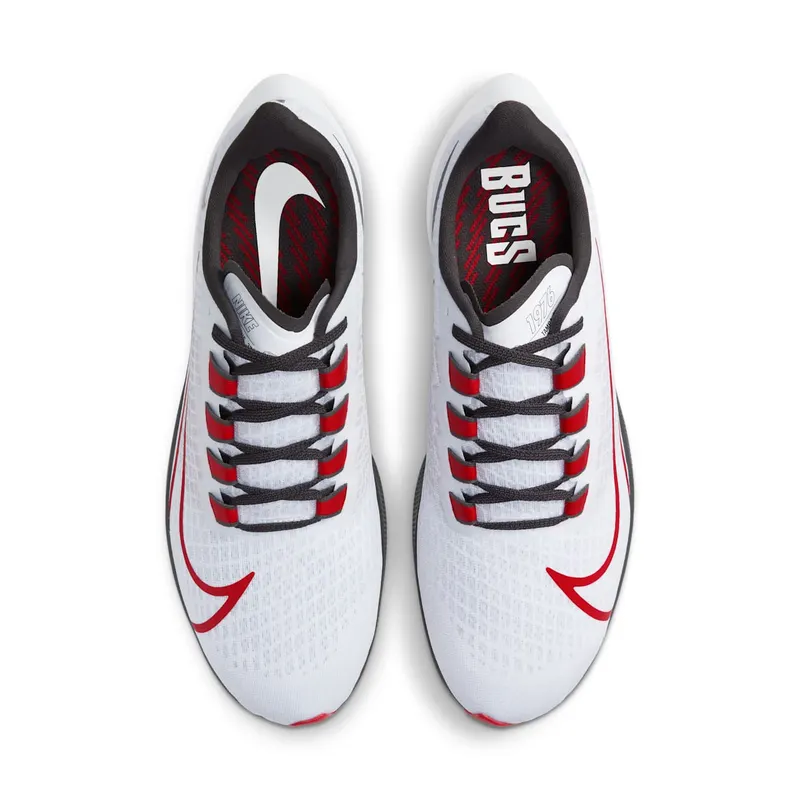 Nike Air Zoom Pegasus 37 Tampa Bay Buccaneers White/Pure Platinum-Deep Pewter-University Red (CZ5439-100)
