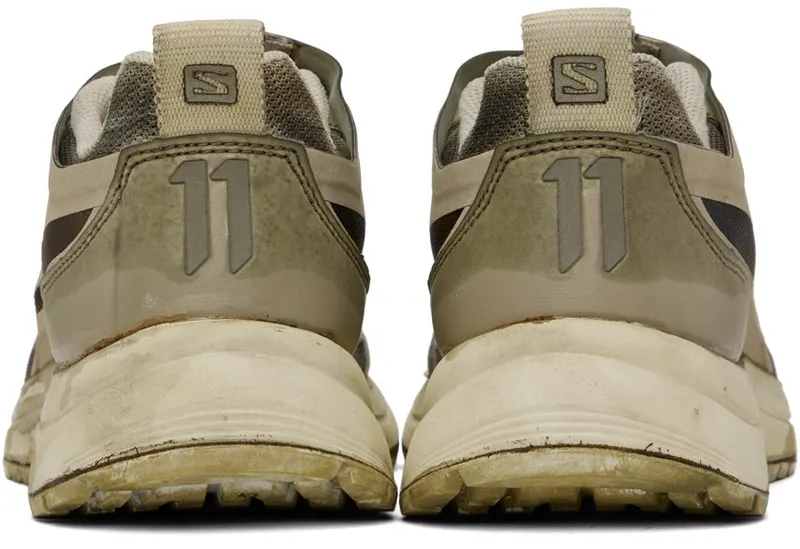 11 by Boris Bidjan Saberi Green Salomon Edition Bamba2 Low WEHR GRÜN (252 11xS)