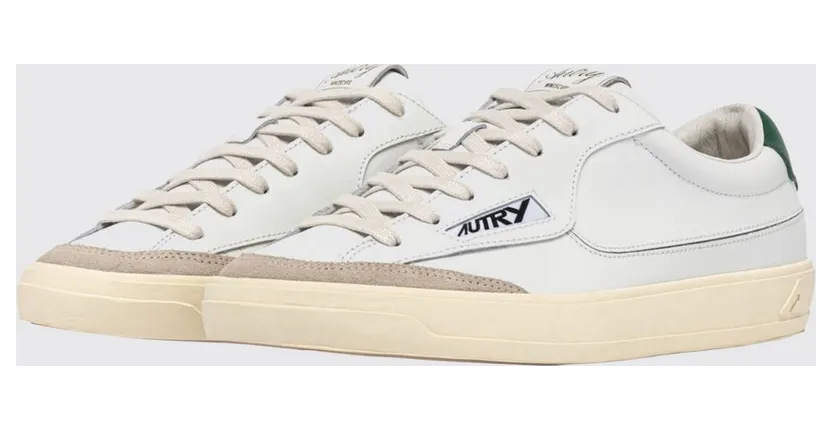 Autry Windscape Leather Sneakers White (SCLMUK06)