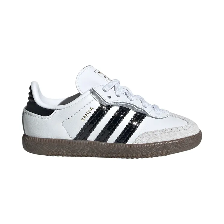 adidas Samba OG Comfort Closure White Black Patent Stripes (JQ2848)