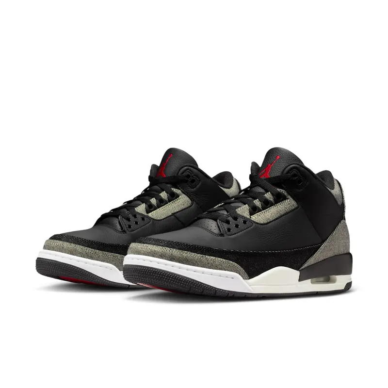 Air Jordan 3 “Levi’s – Black Denim” (IR0914-400)