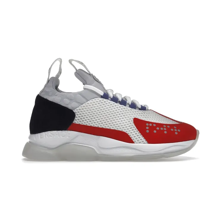 Versace Cross Chainer White Red Black (DSR857G-D23TG_DWRN)