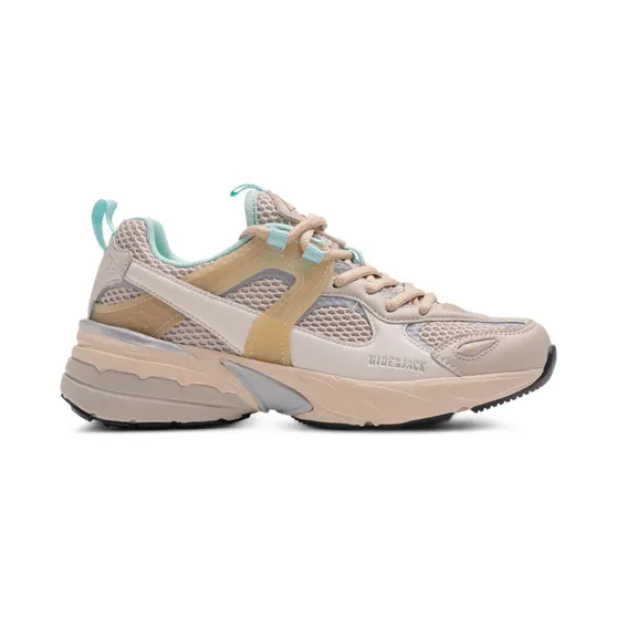 Hide&Jack Chunky sneakers met mesh vlakken – Beige (ERUNNBGETIF)