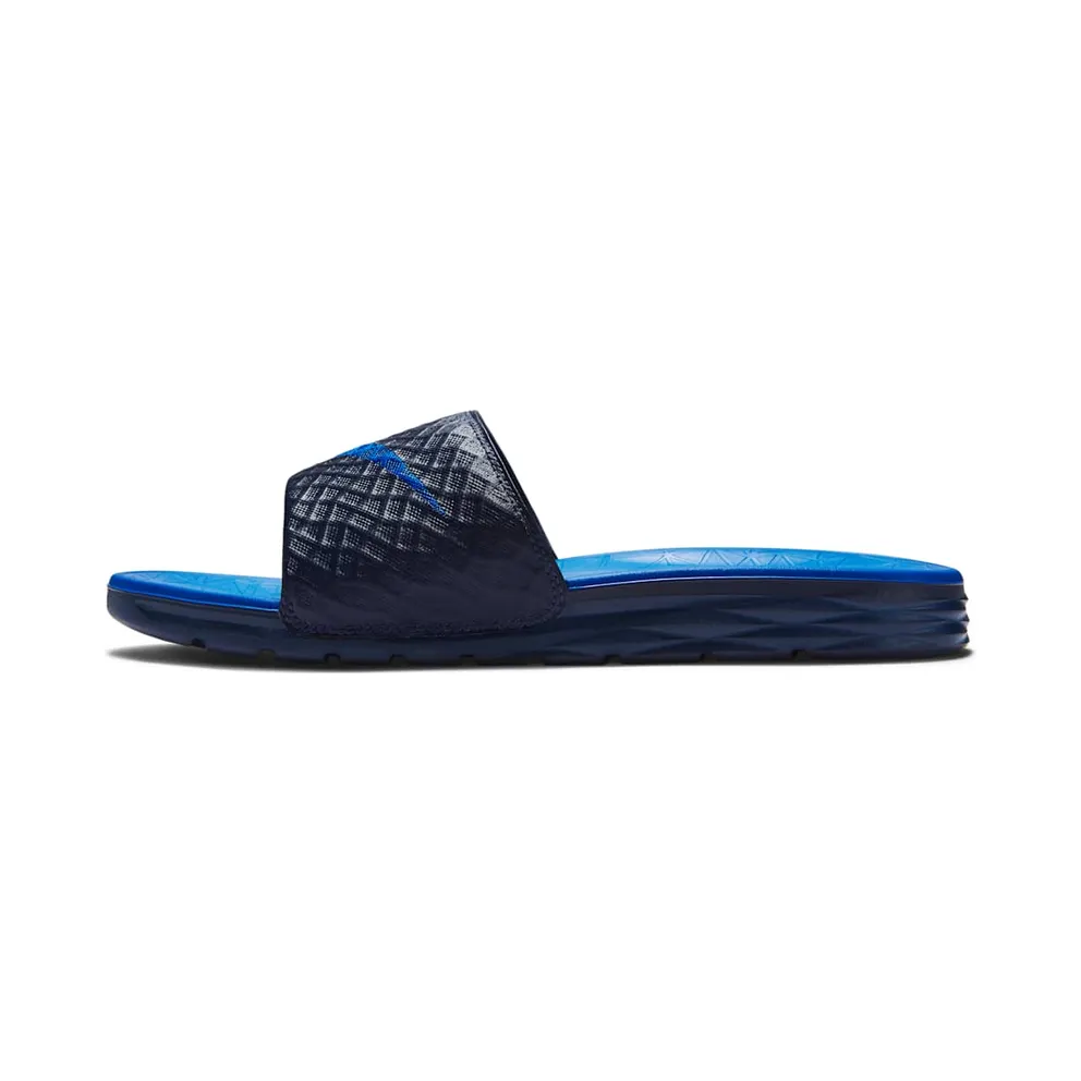 Nike Benassi Solarsoft 2 Midnight Navy Lyon Blue (705474-440)