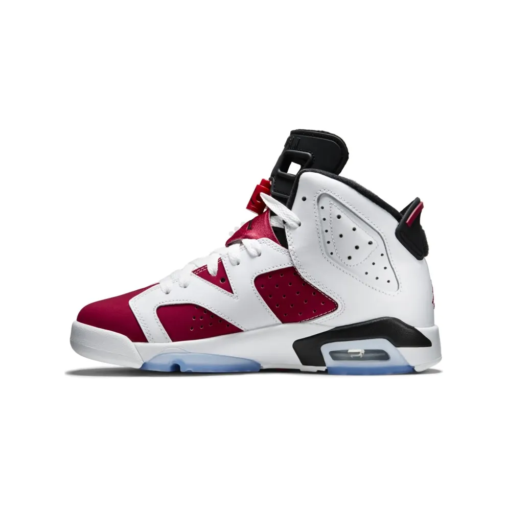 Jordan 6 Retro Carmine 2014 (GS) White/Carmine-Black (384665-160)