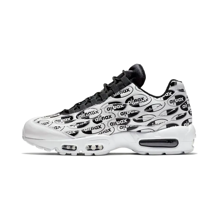 Nike Air Max 95 Premium Logo Pack – “White / Black” (538416-103)