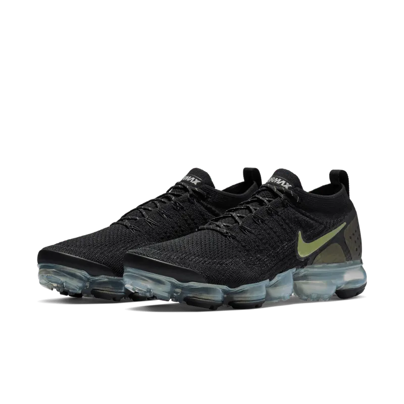 Nike Air VaporMax Flyknit 2 Black Metallic Silver Multi-Color Black/Metallic Silver-Multi-Color (942842-015)