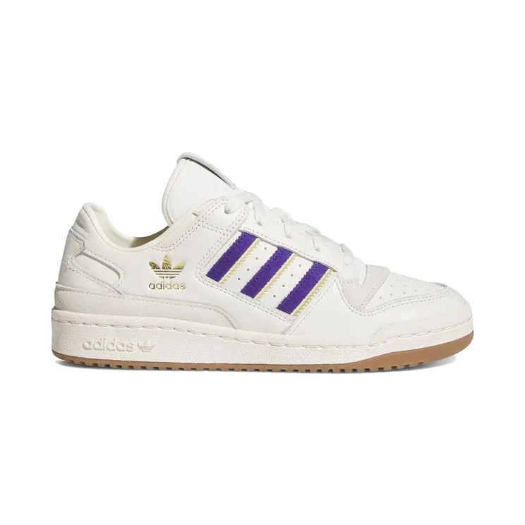 adidas Forum Low CL Cloud White Collegiate Purple Cream White (JH7940)