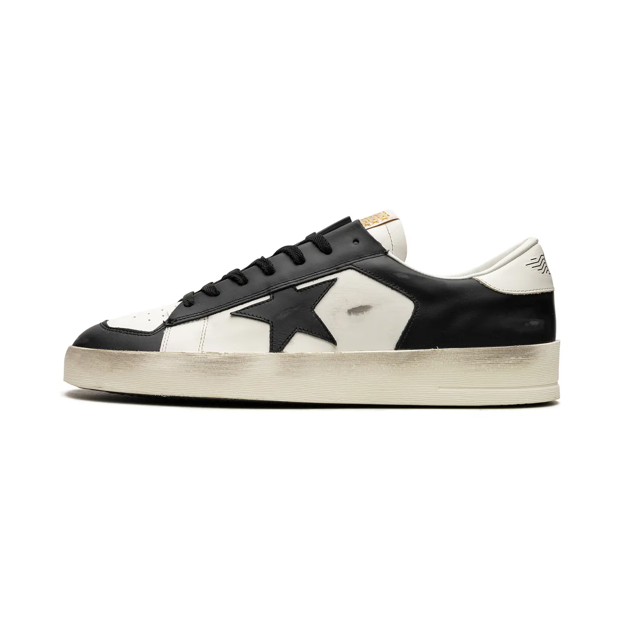 Golden Goose Stardan mit Schnürung “Black” (GMF00128F002186)
