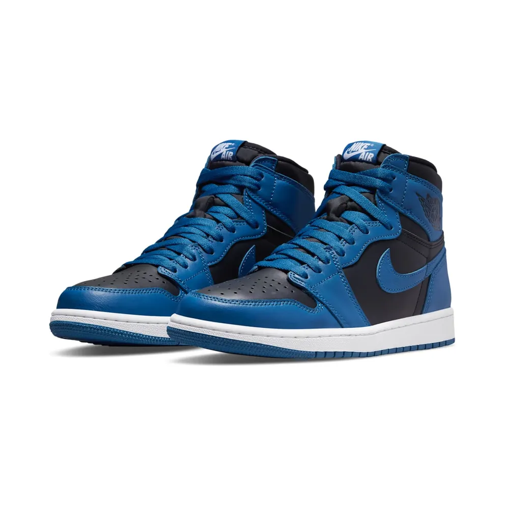 Jordan 1 Retro High OG Dark Marina Blue (GS) (555088-404)