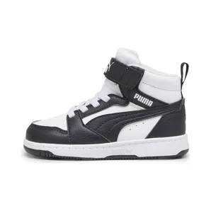 Puma Rebound V6 Mid “Puma White / Puma Black / Shadow Gray” (396542_01)