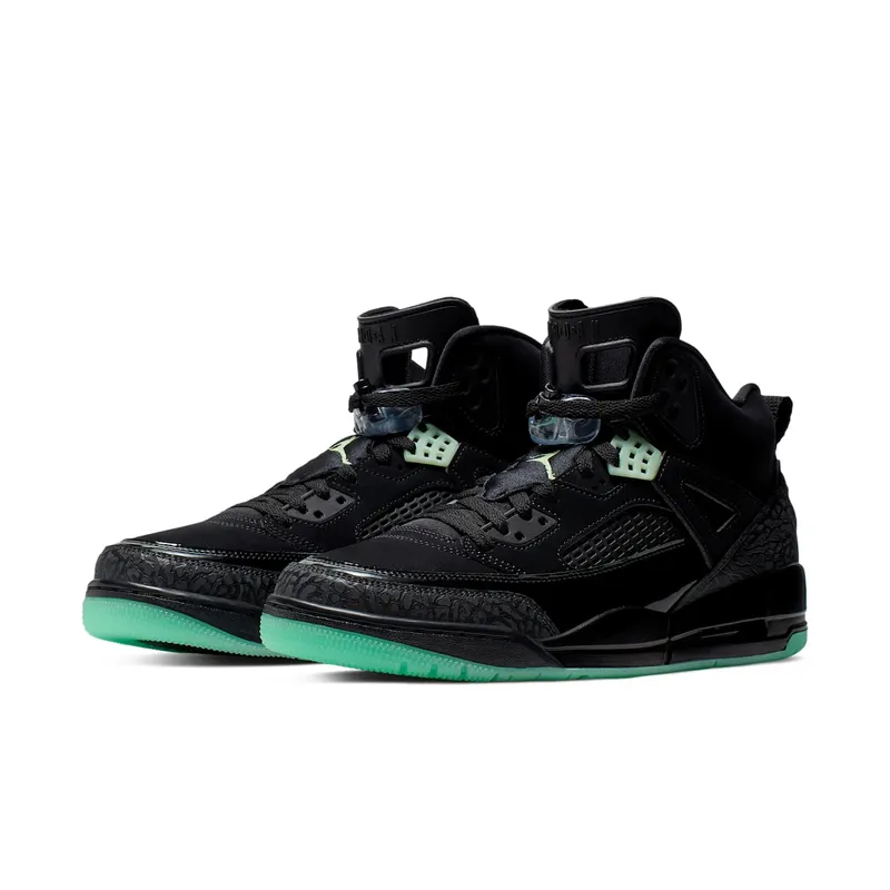 Jordan Spizike Black Green Glow Black/Anthracite-Green Glow (315371-032)