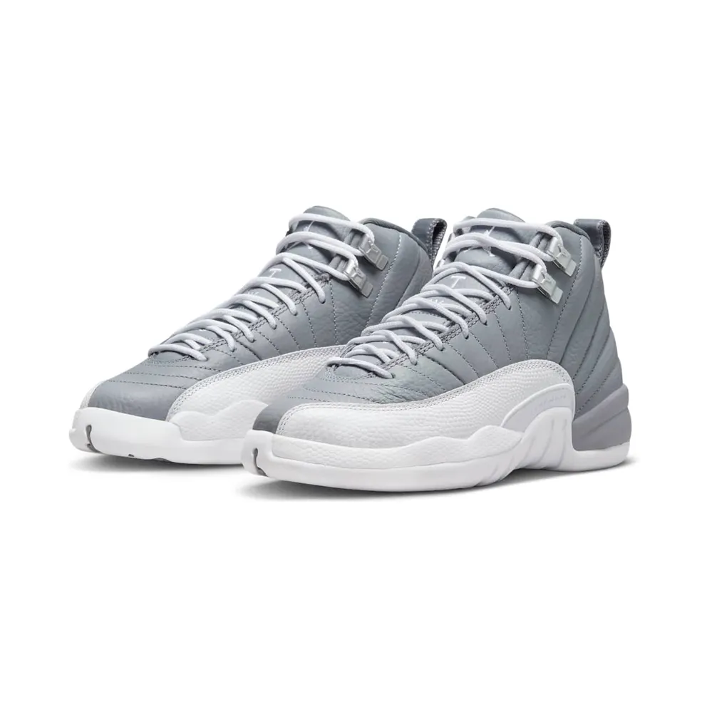 Nike Jordan Kids Gray Air Jordan 12 Retro Big Kids (153265-015)