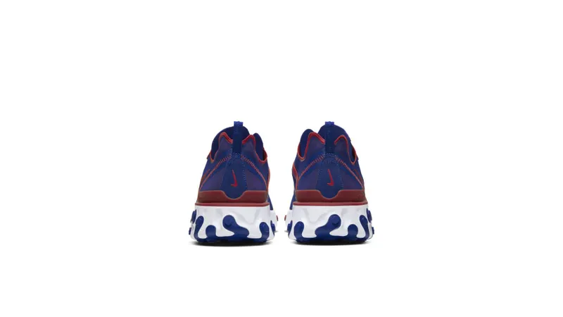 Nike React Element 55 New York Giants Rush Blue/White-Gym Red (CK4876-400)
