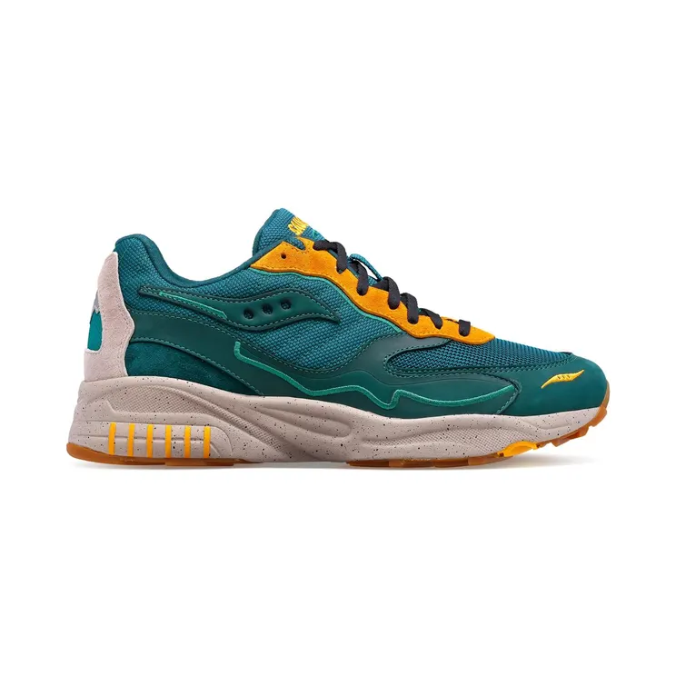 Saucony 3D Grid Hurricane Autumn “Green Orange” (S70670-4)
