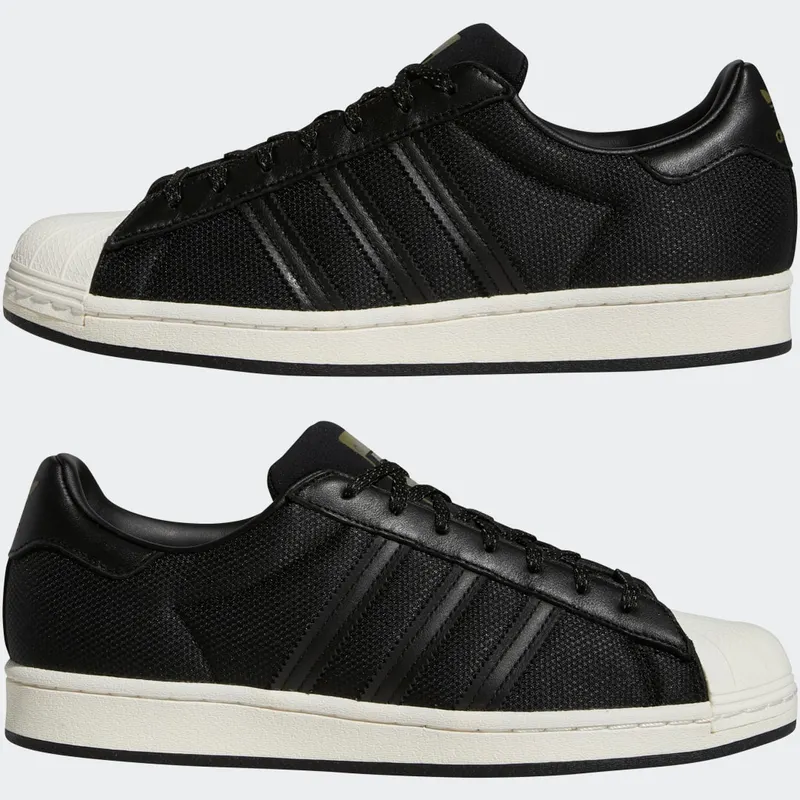 Adidas Superstar Core Black / Focus Olive / Cloud White (HQ3804)