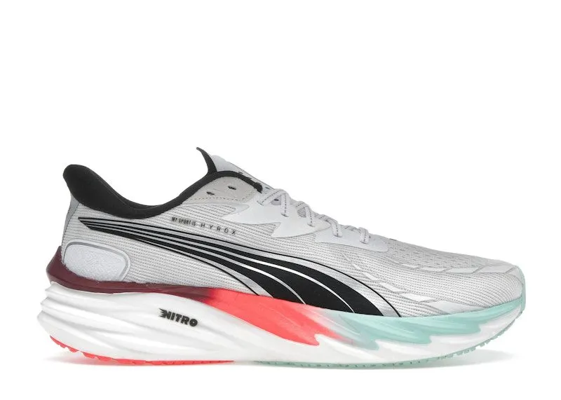 Puma Velocity Nitro 4 Hyrox White Mint Melt Glowing Red (311912-01)