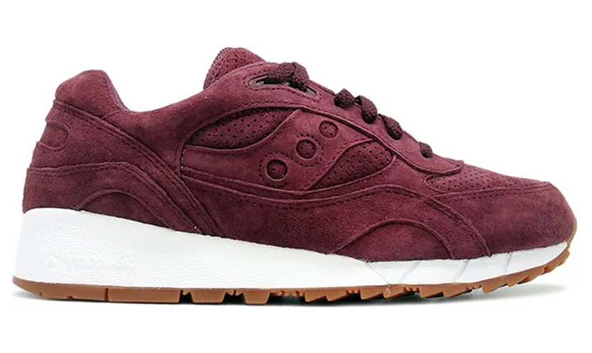 Saucony Shadow 6000 Burgundy Suede (Packer Shoes)