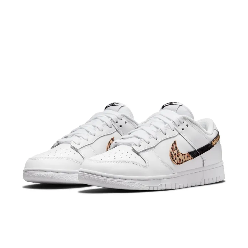 Nike Dunk Low SE Animal Instinct White – “White / Multi-color / White” (DD7099-100)