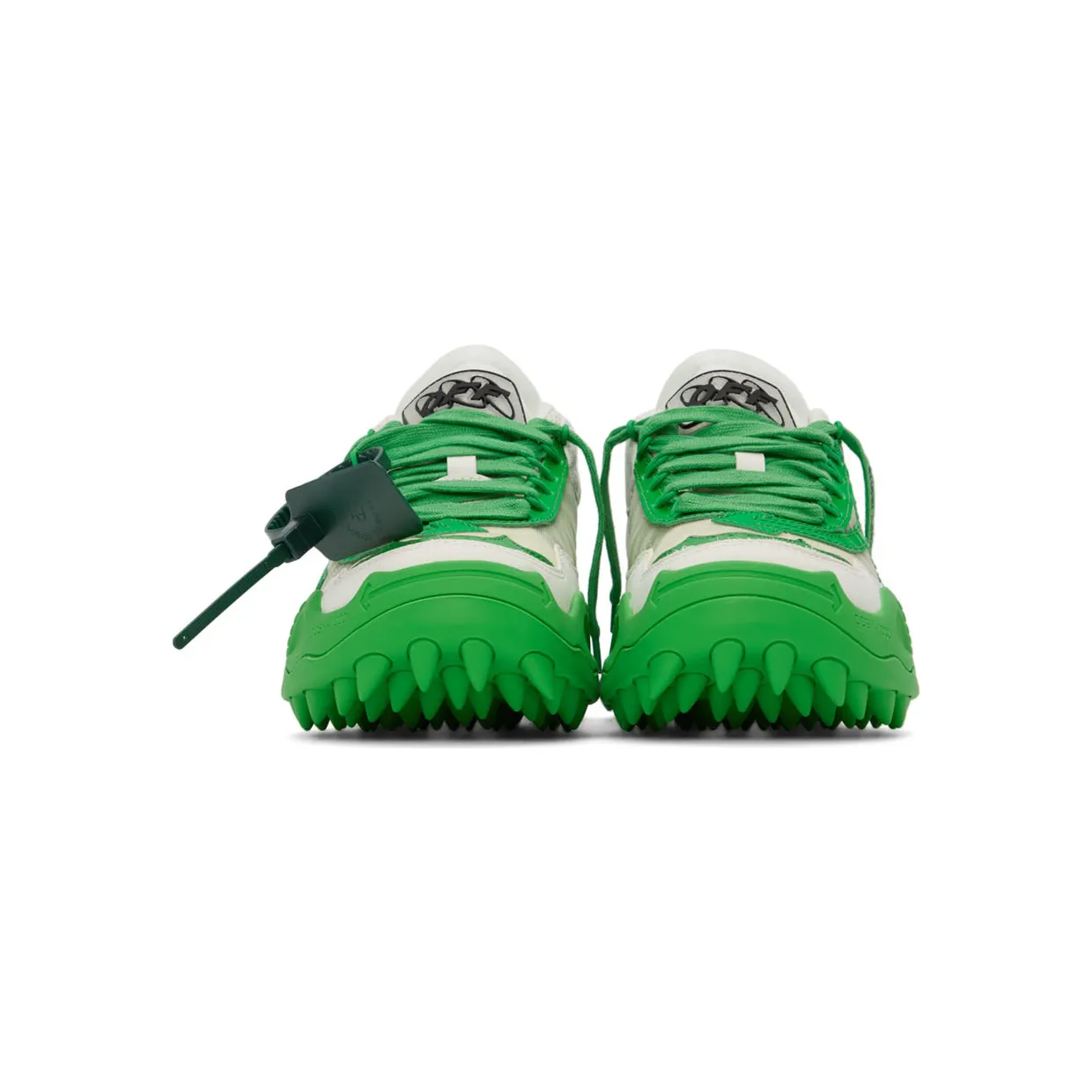 Off-White Off-White & Green Odsy 1000 Sneakers (OWIA180S22FAB0010155) (2)