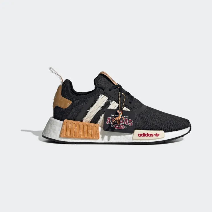 adidas Disney NMD_R1 Core Black / Legacy Burgundy / Cloud White (GV7909)